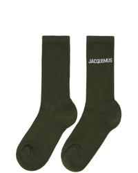 Jacquemus Green Les Chaussettes Jacques Socks
