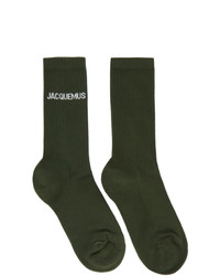 Jacquemus Green Les Chaussettes Jacques Socks