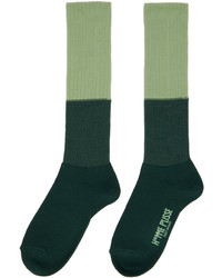Homme Plissé Issey Miyake Green Two Way Socks