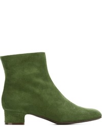 P.A.R.O.S.H. Low Chunky Heel Ankle Boots