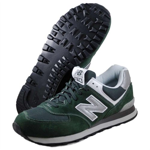 New Balance Classics Green Running Shoes, $54 | buy.com | Lookastic