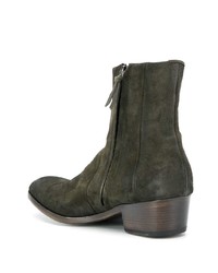 Silvano Sassetti Suede Ankle Boots