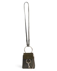 Chloé Faye Small Suede Leather Bracelet Bag