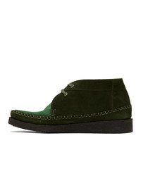 Comme des Garcons Homme Deux Green Padmore And Edition Willow Boots