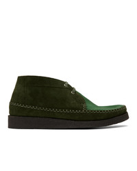 Comme des Garcons Homme Deux Green Padmore And Edition Willow Boots