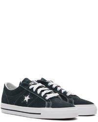 Converse Green Suede One Star Pro Sneakers