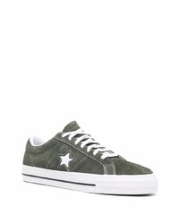 Converse One Star Low Top Suede Sneakers