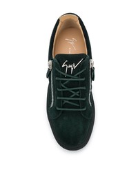 Giuseppe Zanotti Side Zip Low Top Sneakers