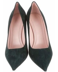 Celine Cline Suede Pointed Toe Pumps W Tags