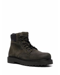 Tommy Hilfiger Lace Up Suede Ankle Boots