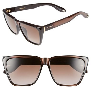 givenchy 58mm flat top sunglasses