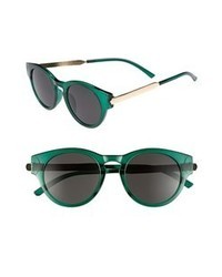 A.J. Morgan Retro Sunglasses Green One Size