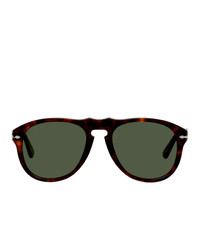 Persol And Green Aviator Sunglasses