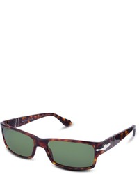 Persol Arrow Signature Rectangular Plastic Sunglasses