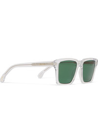 Paul Smith Austin Square Frame Acetate And Silver Tone Sunglasses