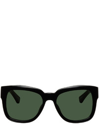 Dries Van Noten Black Linda Farrow Edition D Frame Sunglasses