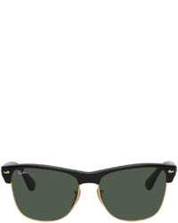 Ray-Ban Black Oversized Clubmaster Sunglasses