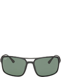 Ray-Ban Black Rectangular Sunglasses
