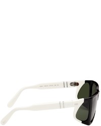 JW Anderson Black White Persol Edition Wide Frame Sunglasses