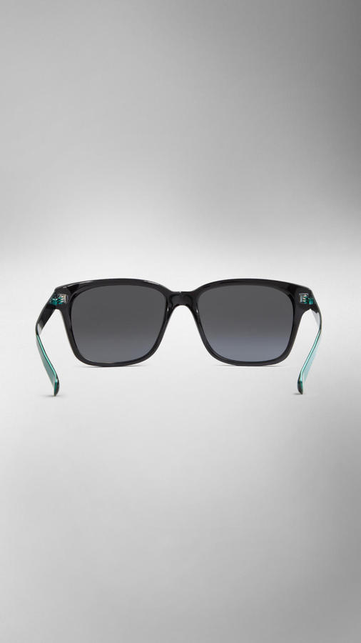Burberry Spark Square Frame Sunglasses, $190 | Burberry | Lookastic