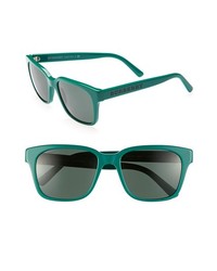 Burberry Splash 55mm Sunglasses Green One Size