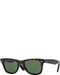 Ray-Ban Classic Wayfarer Sunglasses Tortoisegreen Lens