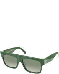 Celine Cline Cl 41066s Small Zz Green Acetate Sunglasses