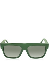 Celine Cline Cl 41066s Small Zz Green Acetate Sunglasses