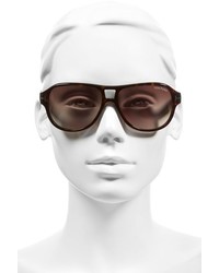 Tom Ford Dylan 57mm Sunglasses Grey Smoke