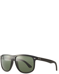 Ray-Ban Flat Top Polarized Sunglasses Blackgreen