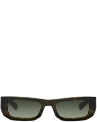 FLATLIST EYEWEAR Green Bricktop Sunglasses