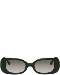 Linda Farrow Green Lola Sunglasses