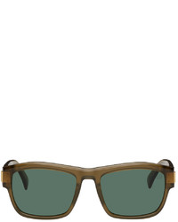 Dunhill Khaki Rectangular Sunglasses