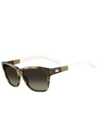 Lacoste Sunglasses L658s 315 Green Horn 55mm