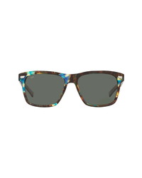 Costa Del Mar Phantos 58mm Polarized Rectangular Sunglasses