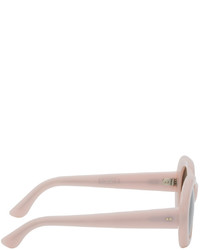Raen Pink Figurative Sunglasses