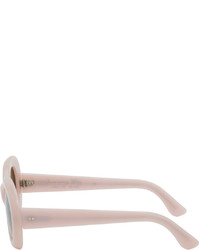 Raen Pink Figurative Sunglasses