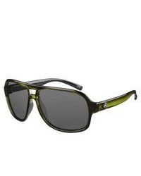 Ryders Pint Crystal Green With Black Bs Sunglasses