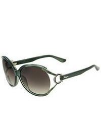 Salvatore Ferragamo Sunglasses Sf600s 315 Green 61mm
