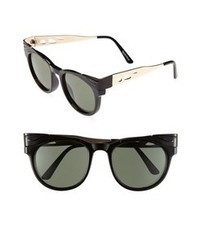 Spitfire Upcycle Sunglasses Black Dark Green One Size