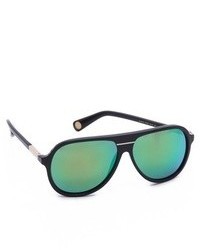 Marc Jacobs Sunglasses Mirrored Aviator Sunglasses