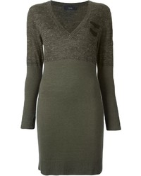 Diesel Fitted Sweater Dress
