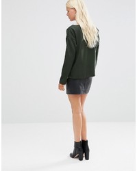 Minimum Belli Zip Side Sweatshirt