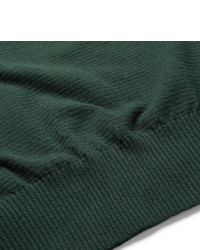 Ami Waffle Knit Cotton Sweater