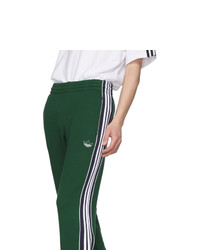 adidas Originals Green 3 Stripe Lounge Pants