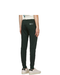 Paul Smith Green And Off White Contrast Lounge Pants