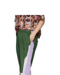 Keenkee Green And Purple Lounge Pants