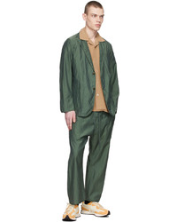 Ts(S) Green Chambray Trousers
