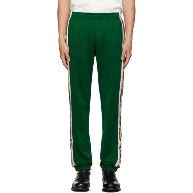 gucci pants green