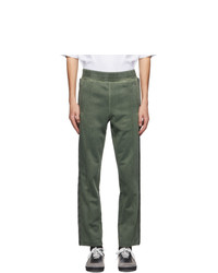 Palm Angels Green Gart Dyed Track Pants